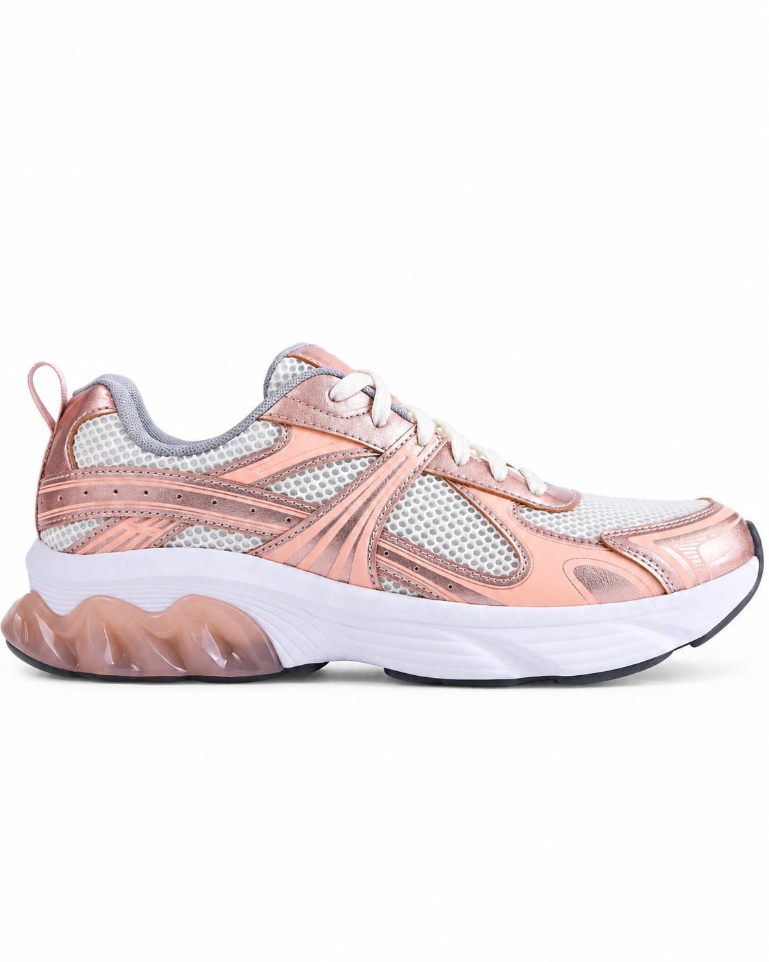 Women's Fashion Gel Sneakers – Lace-Up Athletic Shoes with Memory Foam