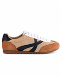 Women's Lace-Up Low-Profile Sneakers, Faux Suede, Memory Foam Insole